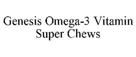 GENESIS OMEGA-3 VITAMIN SUPER CHEWS