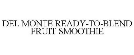 DEL MONTE READY-TO-BLEND FRUIT SMOOTHIE