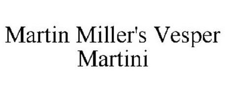 MARTIN MILLER'S VESPER MARTINI