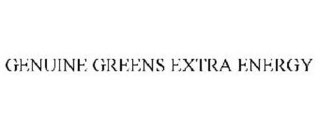 GENUINE GREENS EXTRA ENERGY