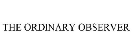 THE ORDINARY OBSERVER