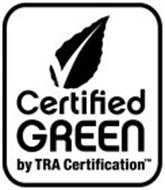 CERTIFIED GREEN BY TRA CERTIFICATION