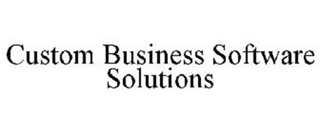 CUSTOM BUSINESS SOFTWARE SOLUTIONS