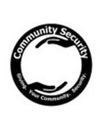 COMMUNITY SECURITY GIVING. YOUR COMMUNITY. SECURITY.