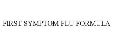 FIRST SYMPTOM FLU FORMULA
