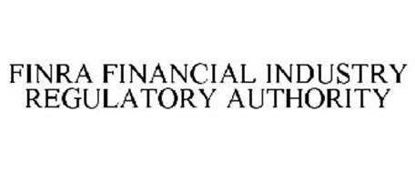FINRA FINANCIAL INDUSTRY REGULATORY AUTHORITY