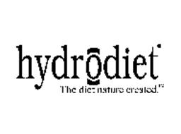 HYDRODIET THE DIET NATURE CREATED.