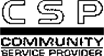 CSP COMMUNITY SERVICE PROVIDER