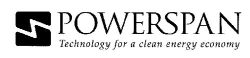 POWERSPAN TECHNOLOGY FOR A CLEAN ENERGY ECONOMY