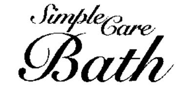 SIMPLE CARE BATH