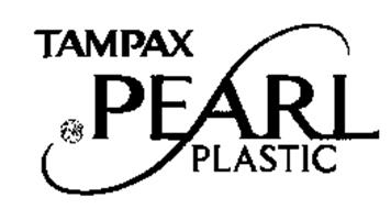 TAMPAX PEARL PLASTIC