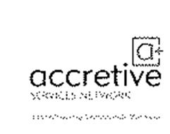 ACCRETIVE SERVICES NETWORK STRENGTHENING COMMUNITY BANKING