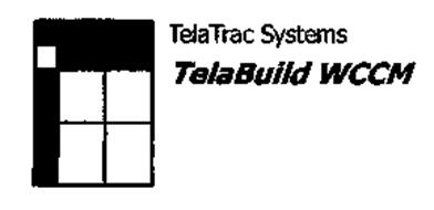 TELATRAC SYSTEMS TELABUILD WCCM