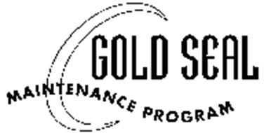 C GOLD SEAL MAINTENANCE PROGRAM