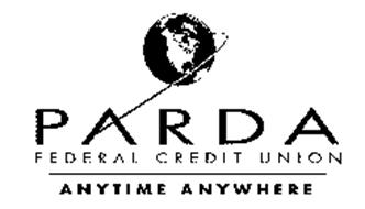 PARDA FEDERAL CREDIT UNION ANYTIME ANYWHERE