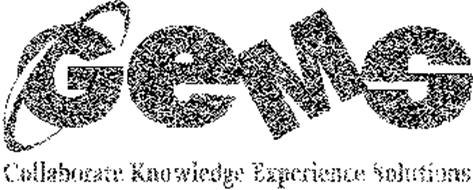 GEMS COLLABORATE KNOWLEDGE EXPERIENCE SOLUTIONS