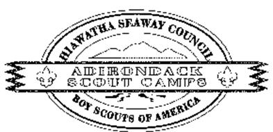 HIAWATHA SEAWAY COUNCIL ADIRONDACK SCOUT CAMPS BOY SCOUTS OF AMERICA