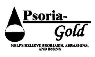 PSORIA-GOLD HELPS RELIEVE PSORIASIS, ABRASIONS, AND BURNS