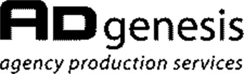 AD GENESIS AGENCY PRODUCTION SERVICES