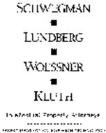 SCHWEGMAN LUNDBERG WOESSNER KLUTH INTELLECTUAL PROPERTY ATTORNEYS PATENT PROTECTION FOR HIGH TECHNOLOGY