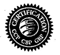 CERTIFICATION CCP CBP GRP