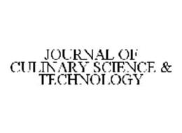 JOURNAL OF CULINARY SCIENCE & TECHNOLOGY