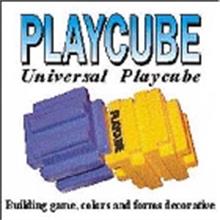 PLAYCUBE UNIVERSAL PLAYCUBE BUILDING GAME, COLORS AND FORMS DECORATIVE