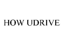 HOW UDRIVE