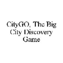 CITYGO, THE BIG CITY DISCOVERY GAME