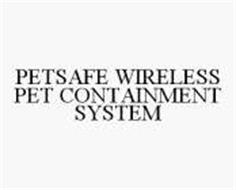 PETSAFE WIRELESS PET CONTAINMENT SYSTEM