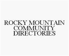 ROCKY MOUNTAIN COMMUNITY DIRECTORIES