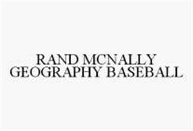 RAND MCNALLY GEOGRAPHY BASEBALL