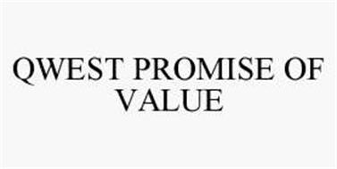 QWEST PROMISE OF VALUE