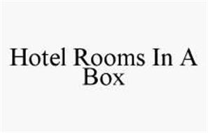 HOTEL ROOMS IN A BOX