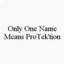 ONLY ONE NAME MEANS PROTEK