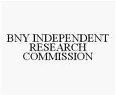 BNY INDEPENDENT RESEARCH COMMISSION