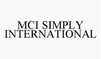 MCI SIMPLY INTERNATIONAL