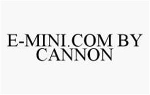 E-MINI.COM BY CANNON