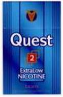 QUEST 2 EXTRALOW NICOTINE LIGHTS 20 CLASS A CIGARETTES