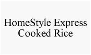 HOMESTYLE EXPRESS COOKED RICE