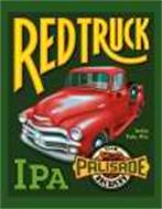 RED TRUCK INDIA PALE ALE, IPA, THE PALISADE BREWERY, WESTERN SLOPE, COLORADO, USA