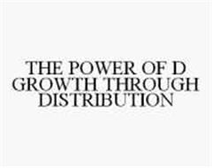 THE POWER OF D GROWTH THROUGH DISTRIBUTION
