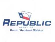 REPUBLIC SERVICES RECORD RETRIEVAL DIVISION