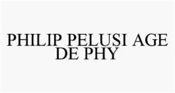 PHILIP PELUSI AGE DE PHY