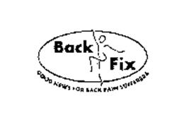 BACK FIX GOOD NEWS FOR BACK PAIN SUFFERERS