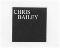 CHRIS BAILEY