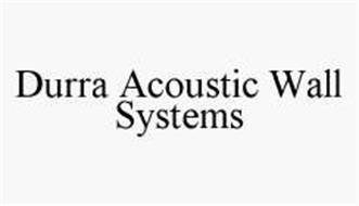 DURRA ACOUSTIC WALL SYSTEMS