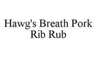 HAWG'S BREATH PORK RIB RUB