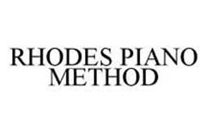 RHODES PIANO METHOD