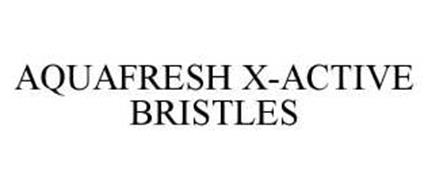 AQUAFRESH X-ACTIVE BRISTLES